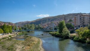 Fluss Vardar, Mazedonien