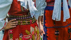 Traditionelle Kleidung in Mazedonien