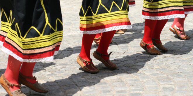 Tänzer in Mazedonien